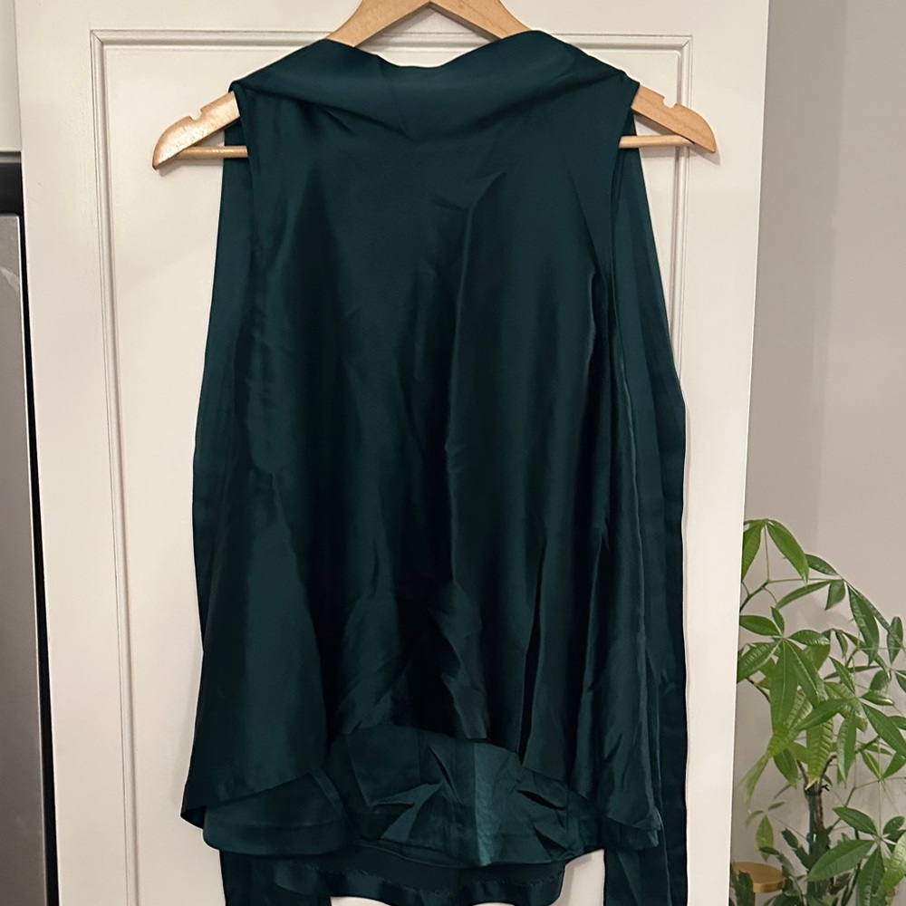 3.1 Phillip Lim Dark Green Sleeveless Top